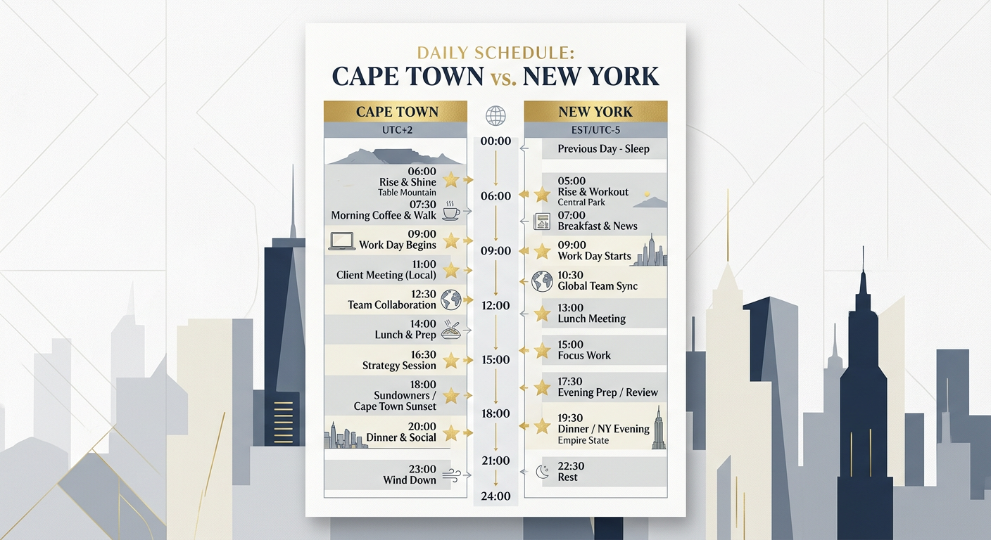 Why UTC+2 Makes SA Professionals Ideal for US Remote Teams In Calendar